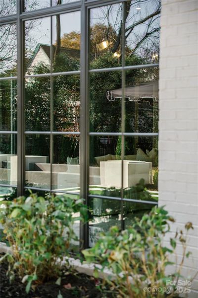 Exterior details and patio area of a home in , Charlotte (Image 16).