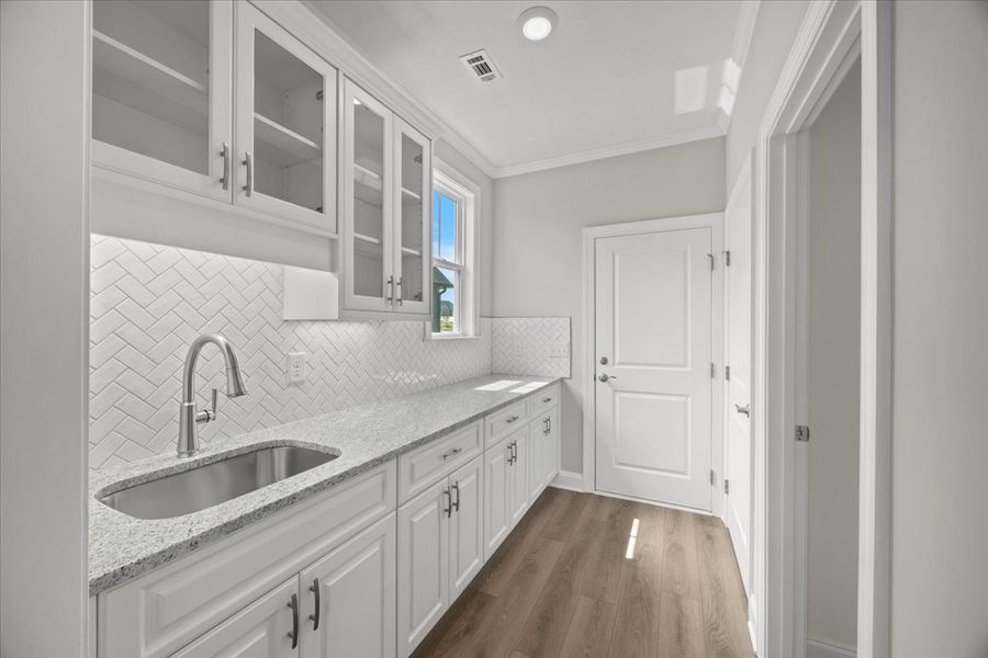 Furnished interior view inside a new home in Sinclair at Crawford Creek, Grovetown (Image 13). Furnished interior view inside a new home in Sinclair at Crawford Creek, Grovetown (Image 13).