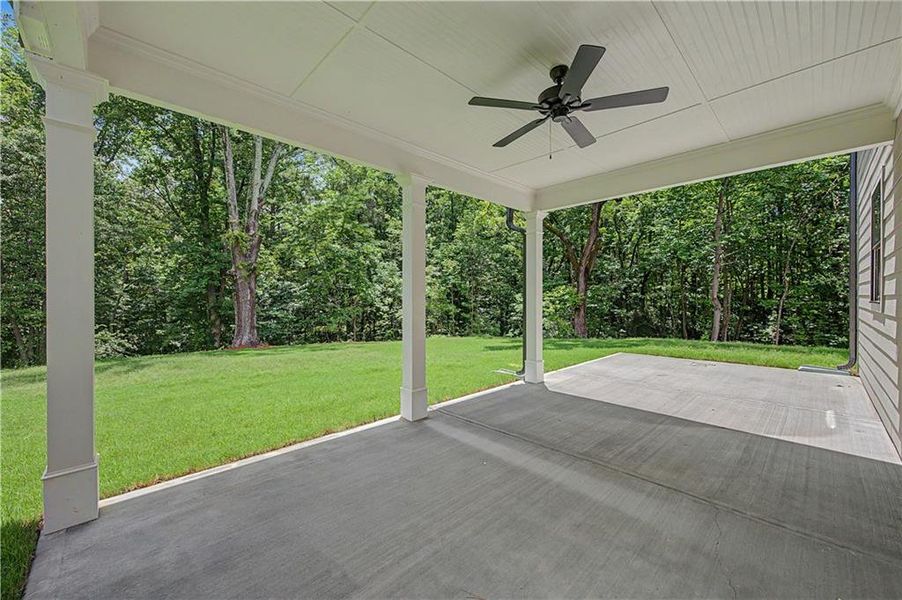 Exterior details and patio area of a home in , Kennesaw (Image 26).