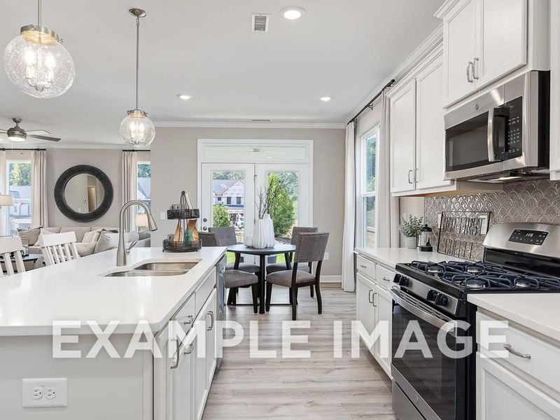 Furnished interior view inside a new home in Wellers Knoll, Lillington (Image 7). Furnished interior view inside a new home in Wellers Knoll, Lillington (Image 7).