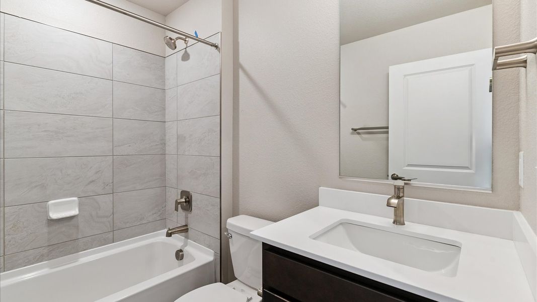 Furnished interior view inside a new home in Horizon Uptown, Aurora (Image 5).