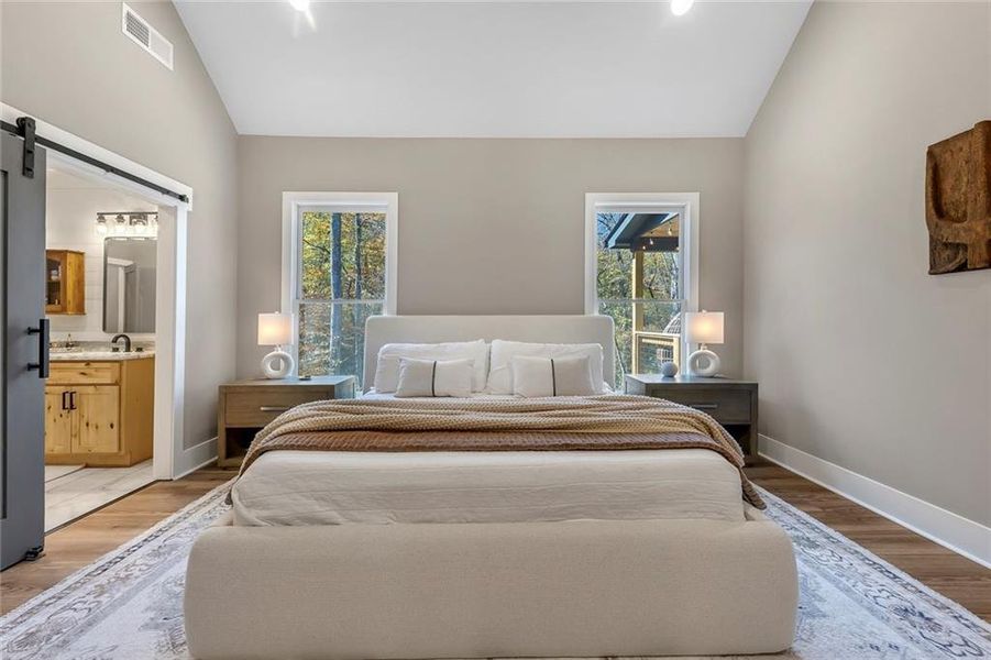 Furnished interior view inside a new home in , Talking Rock (Image 16).