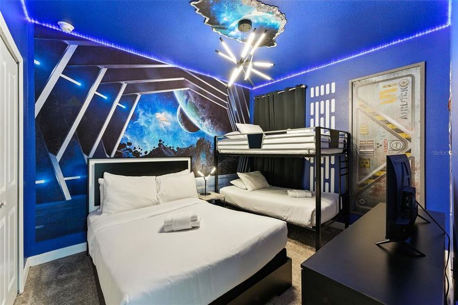 Furnished interior view inside a new home in , Davenport (Image 18).