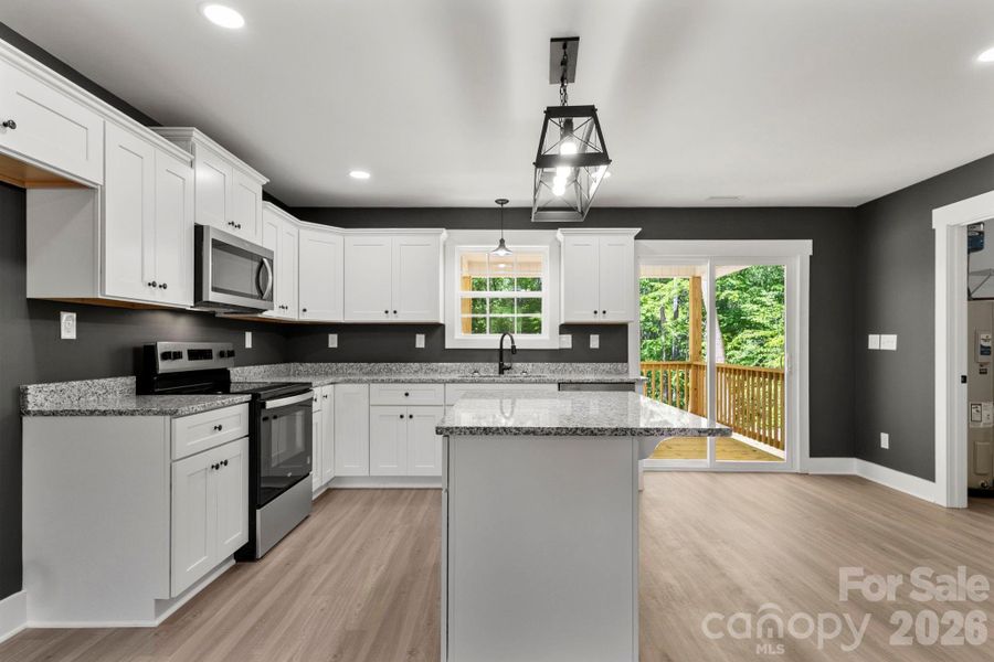 Furnished interior view inside a new home in , York (Image 8).