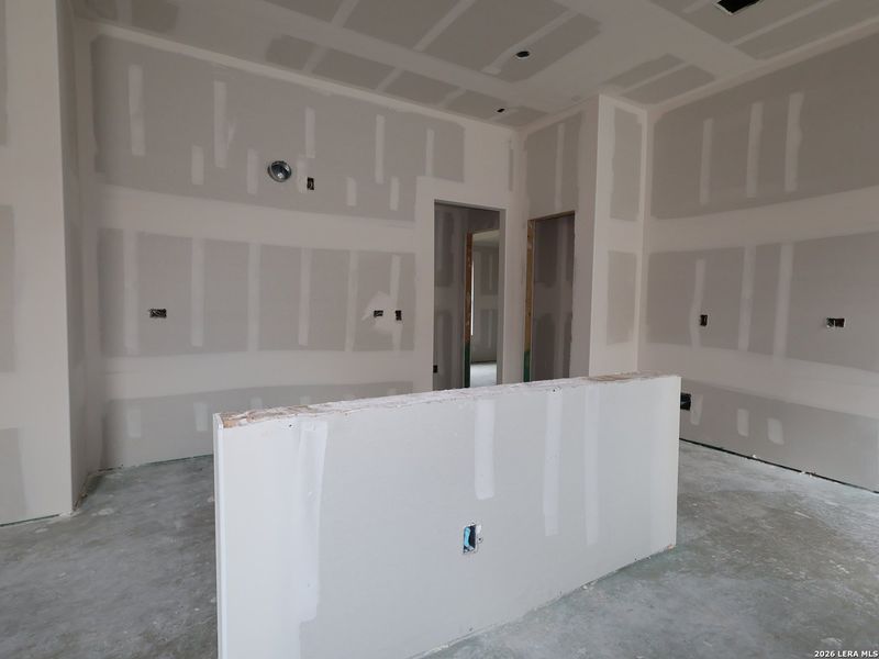 In-progress construction of a new home in Park Place, New Braunfels, TX (Image 21).