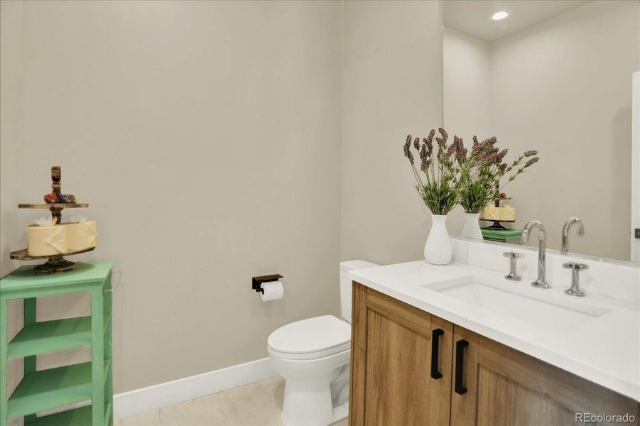 Furnished interior view inside a new home in , Colorado Springs (Image 16).