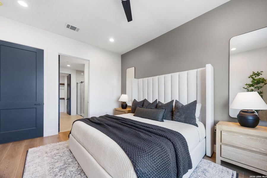 Furnished interior view inside a new home in , San Antonio (Image 14).