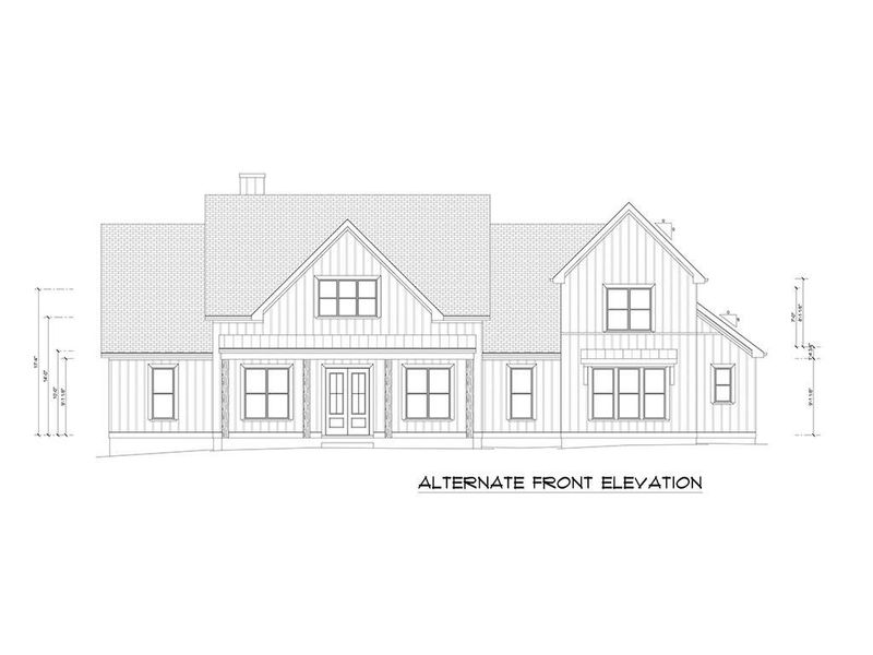 Front exterior of a new home in , Canton, GA, highlighting curb appeal (Image 27). Front exterior of a new home in , Canton, GA, highlighting curb appeal (Image 27).