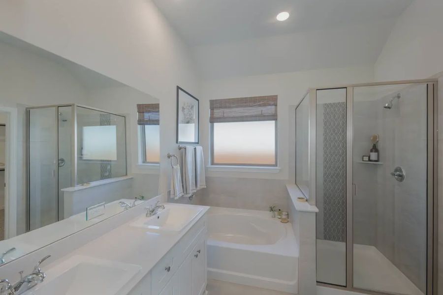 Furnished interior view inside a new home in Bel Air Village, Sherman (Image 11). Furnished interior view inside a new home in Bel Air Village, Sherman (Image 11).