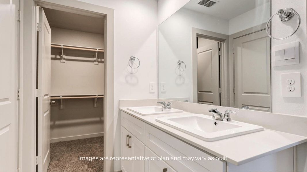 Furnished interior view inside a new home in Allen Farms, Lubbock (Image 3). Furnished interior view inside a new home in Allen Farms, Lubbock (Image 3).