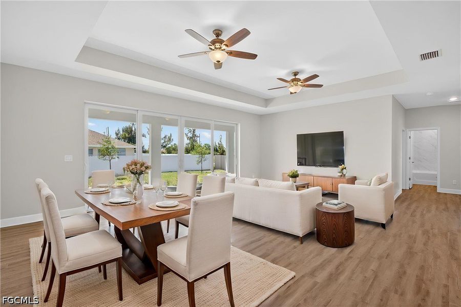 Furnished interior view inside a new home in Cape Coral, Cape Coral (Image 5).