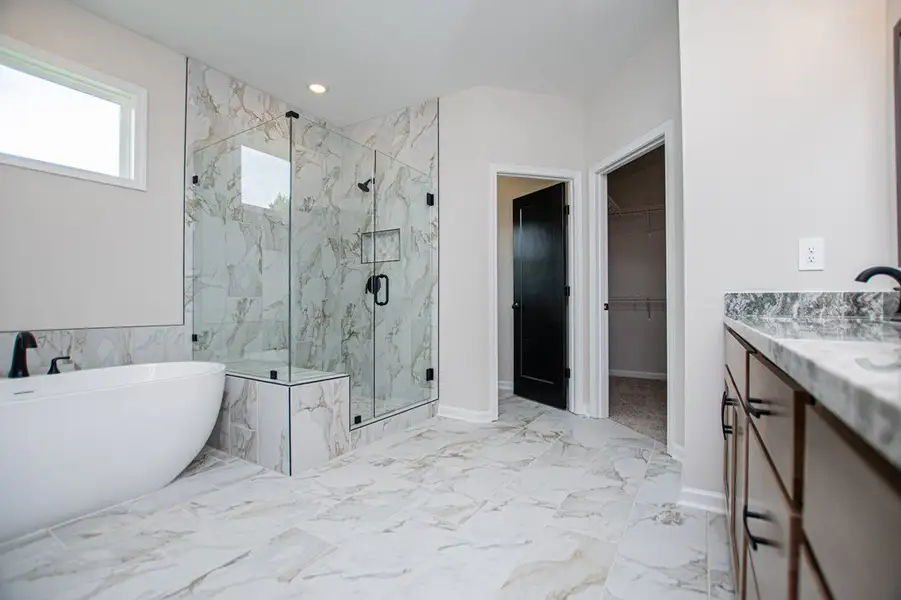 Furnished interior view inside a new home in WOODMONT RESERVE, Roopville (Image 17).