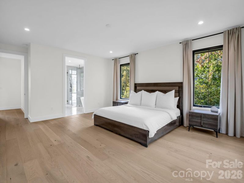 Furnished interior view inside a new home in , Hendersonville (Image 16).