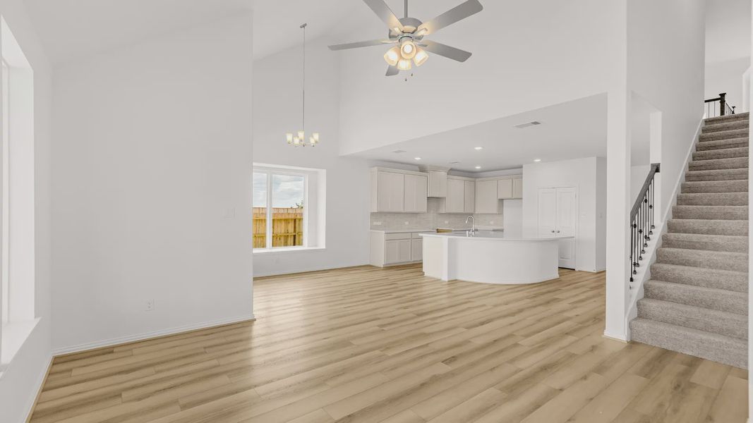 Furnished interior view inside a new home in Azalea, Pattison (Image 11).