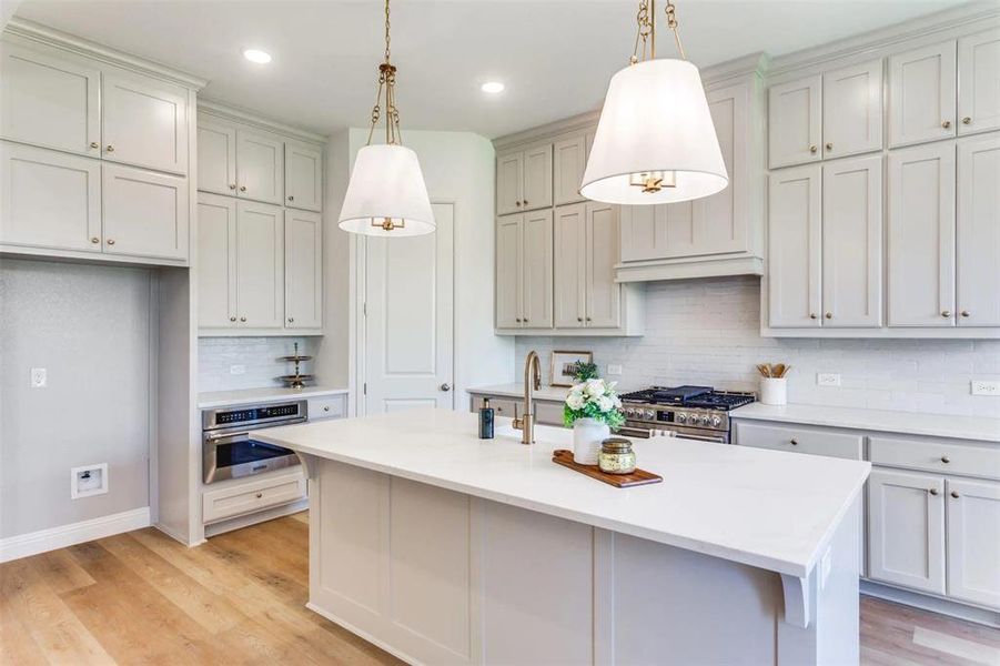 Furnished interior view inside a new home in , Aledo (Image 6).