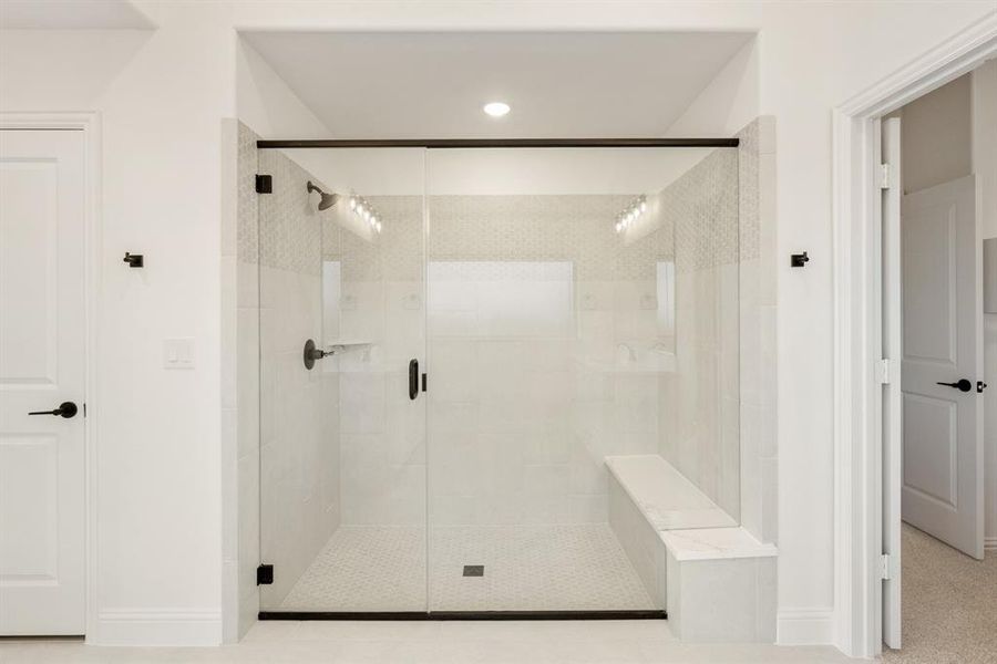 Furnished interior view inside a new home in Villages of Hurricane Creek, Anna (Image 12).