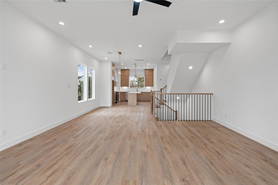 Spacious, unfurnished interior of a new home in , Houston (Image 34).