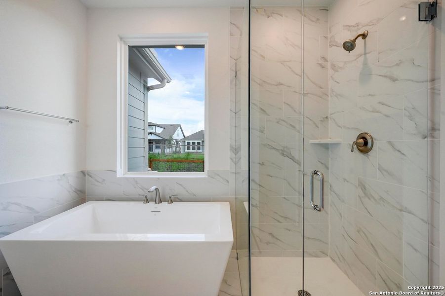 Furnished interior view inside a new home in The Crossvine, Schertz (Image 7).