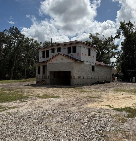 In-progress construction of a new home in , Tampa, FL (Image 3).