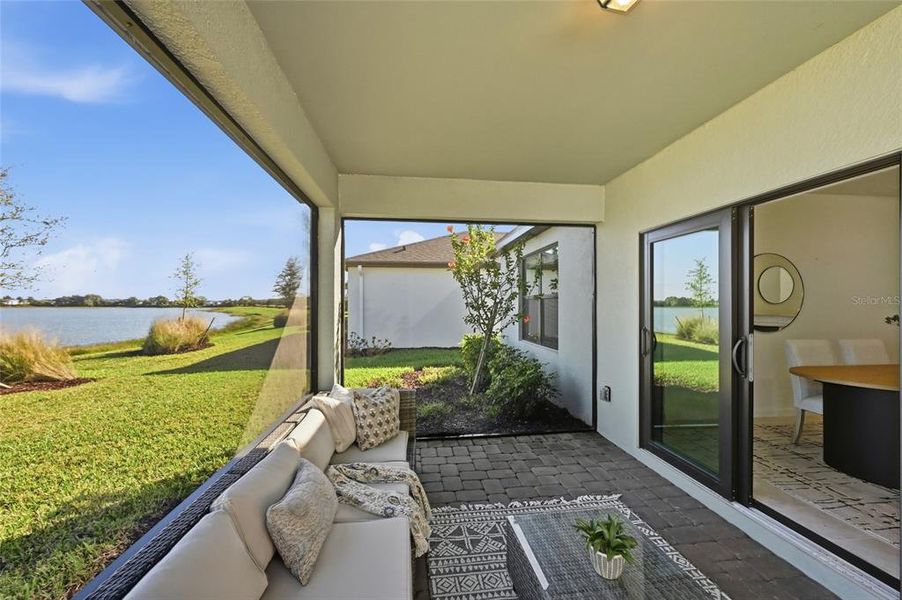 Exterior details and patio area of a home in , Sarasota (Image 4). Exterior details and patio area of a home in , Sarasota (Image 4).