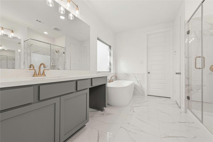 Furnished interior view inside a new home in Kresston, Montgomery (Image 11).