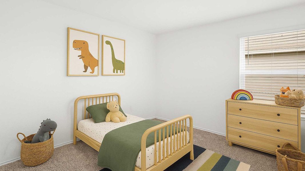 Furnished interior view inside a new home in Silverthorne, Conroe (Image 12).