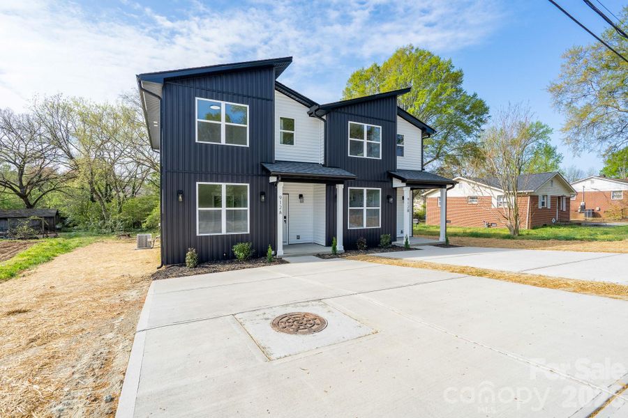 Front exterior of a new home in , Kannapolis, NC, highlighting curb appeal (Image 21).