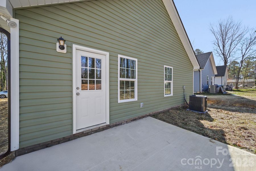 Exterior details and patio area of a home in , Salisbury (Image 25). Exterior details and patio area of a home in , Salisbury (Image 25).