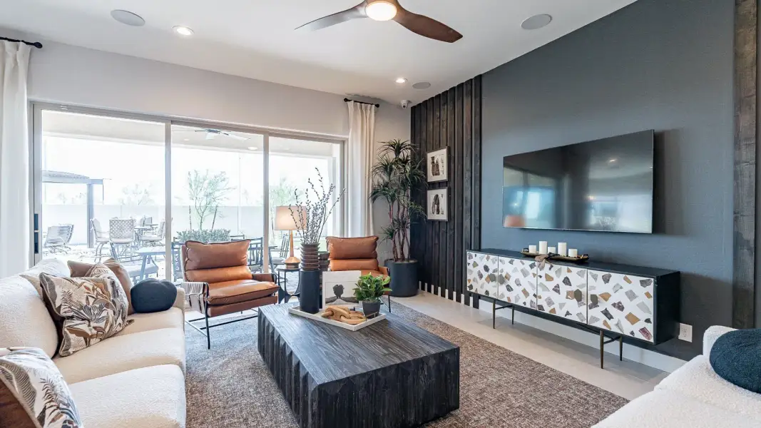 Furnished interior view inside a new home in Windrose, Waddell (Image 14).