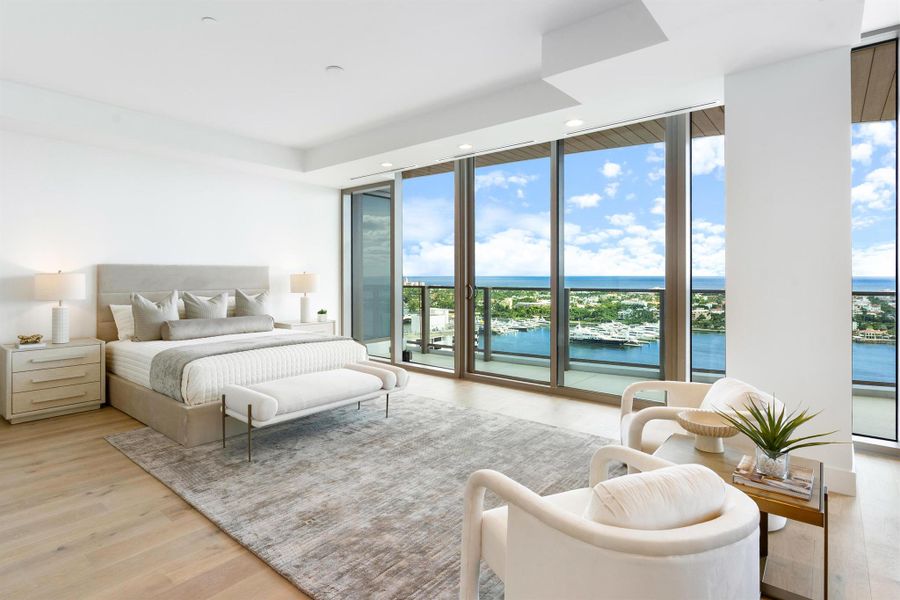 Furnished interior view inside a new home in , West Palm Beach (Image 21). Furnished interior view inside a new home in , West Palm Beach (Image 21).