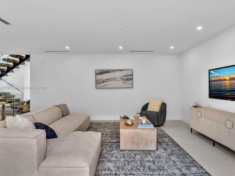 Furnished interior view inside a new home in , Dania Beach (Image 57).