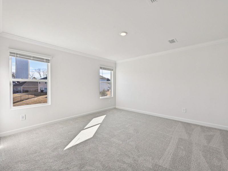 Spacious, unfurnished interior of a new home in Harper Landing, Stanley (Image 15).