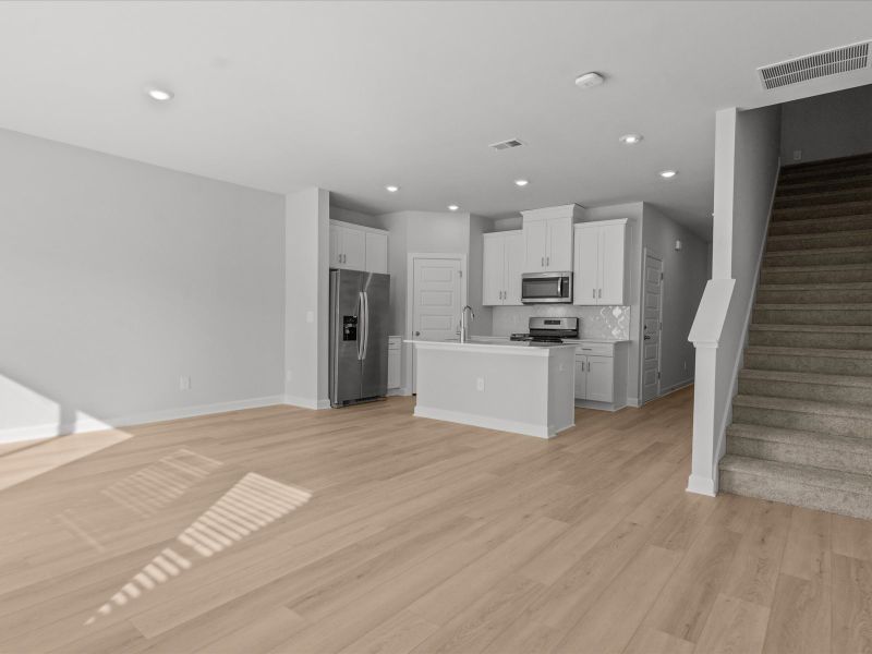 Spacious, unfurnished interior of a new home in Northbrook Village Townes, Taylors (Image 11). Spacious, unfurnished interior of a new home in Northbrook Village Townes, Taylors (Image 11).