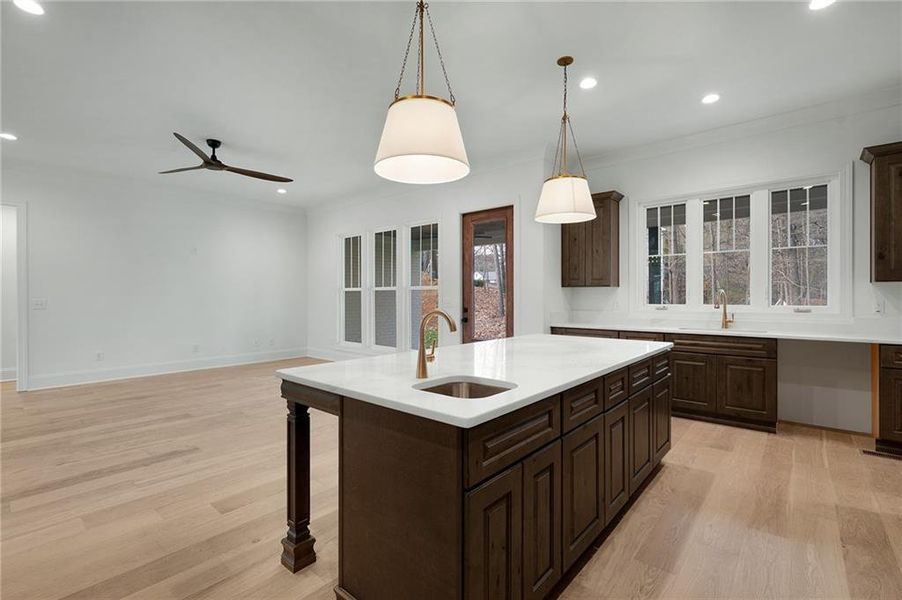 Furnished interior view inside a new home in , Calhoun (Image 8).