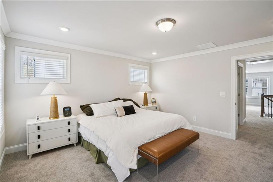 Furnished interior view inside a new home in Hemingway - Reserve Series, Cumming (Image 32).