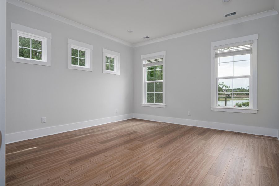 Spacious, unfurnished interior of a new home in Bayview Acres, Mount Pleasant (Image 7). Spacious, unfurnished interior of a new home in Bayview Acres, Mount Pleasant (Image 7).