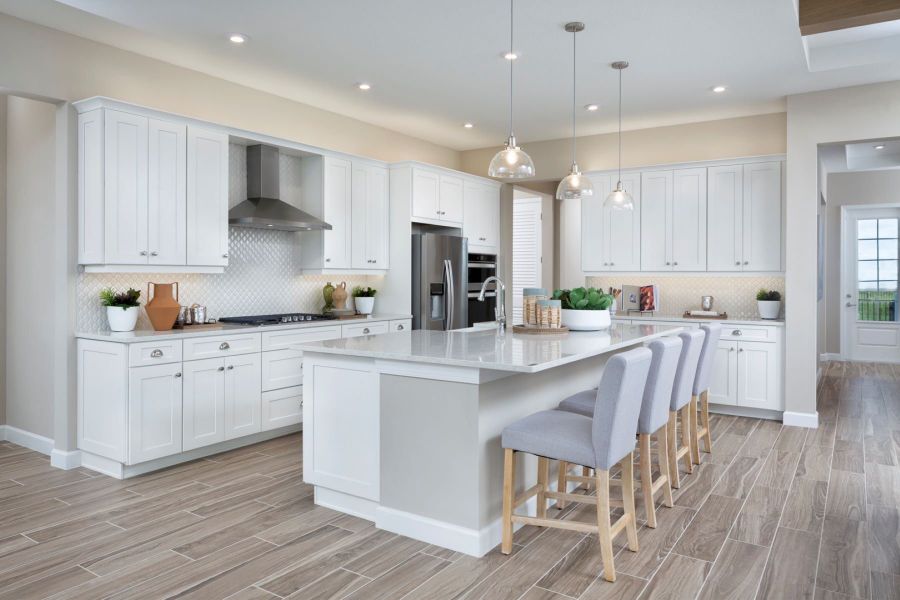 Furnished interior view inside a new home in Tradition, Port St. Lucie (Image 3).