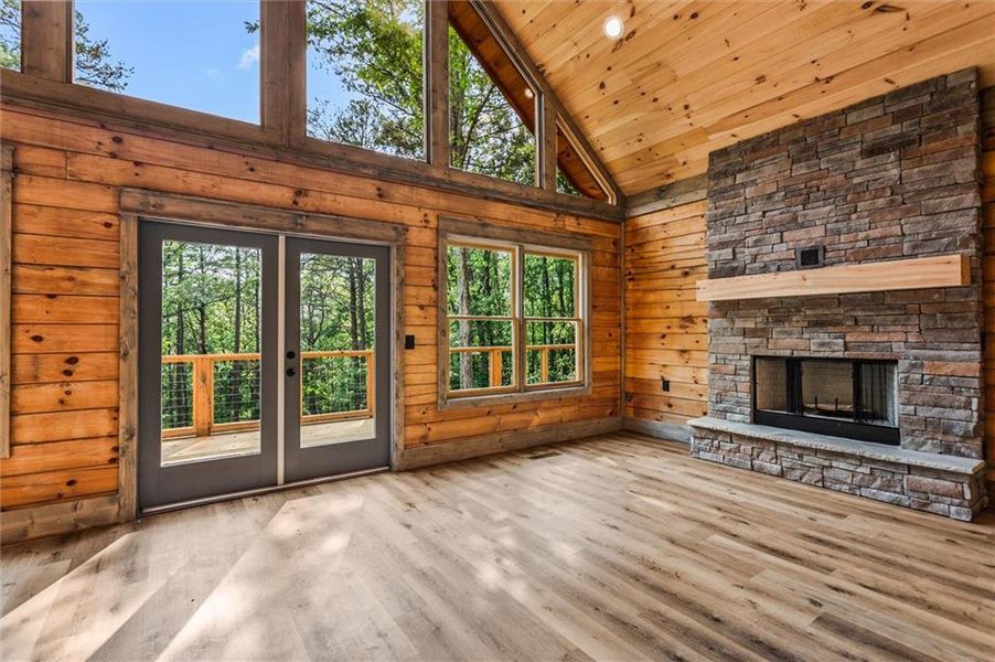 Spacious, unfurnished interior of a new home in , Ball Ground (Image 43). Spacious, unfurnished interior of a new home in , Ball Ground (Image 43).