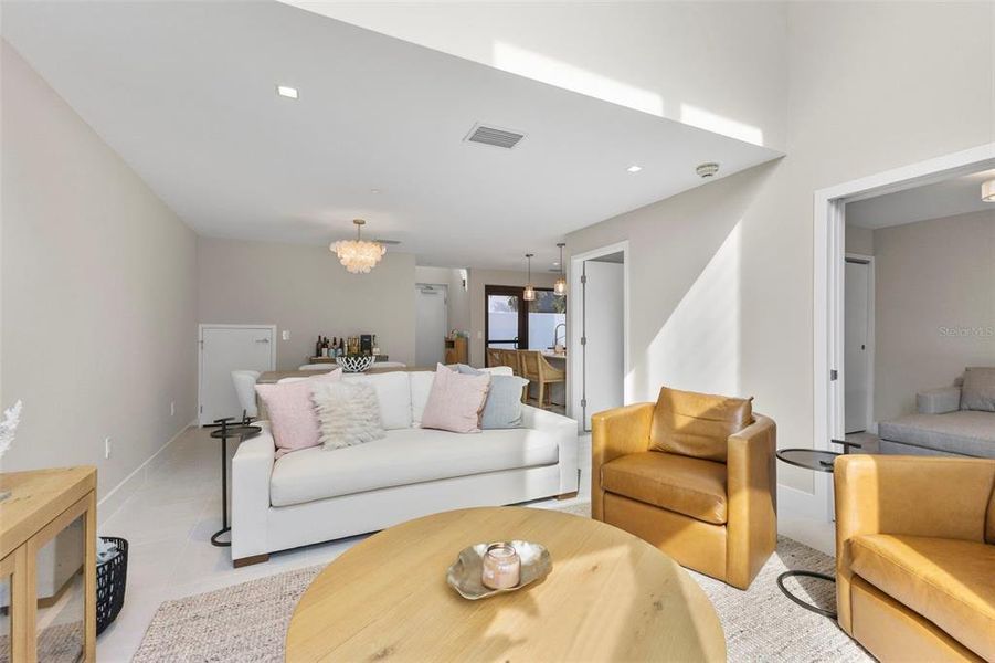 Furnished interior view inside a new home in , Sarasota (Image 24).