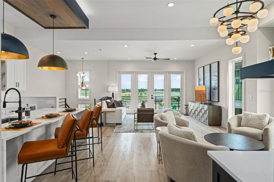 Furnished interior view inside a new home in , Auburndale (Image 20). Furnished interior view inside a new home in , Auburndale (Image 20).