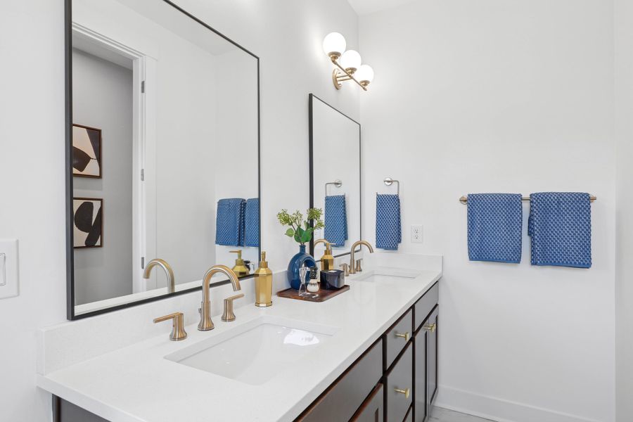 Furnished interior view inside a new home in Twinleaf Townes, Chapel Hill (Image 7).