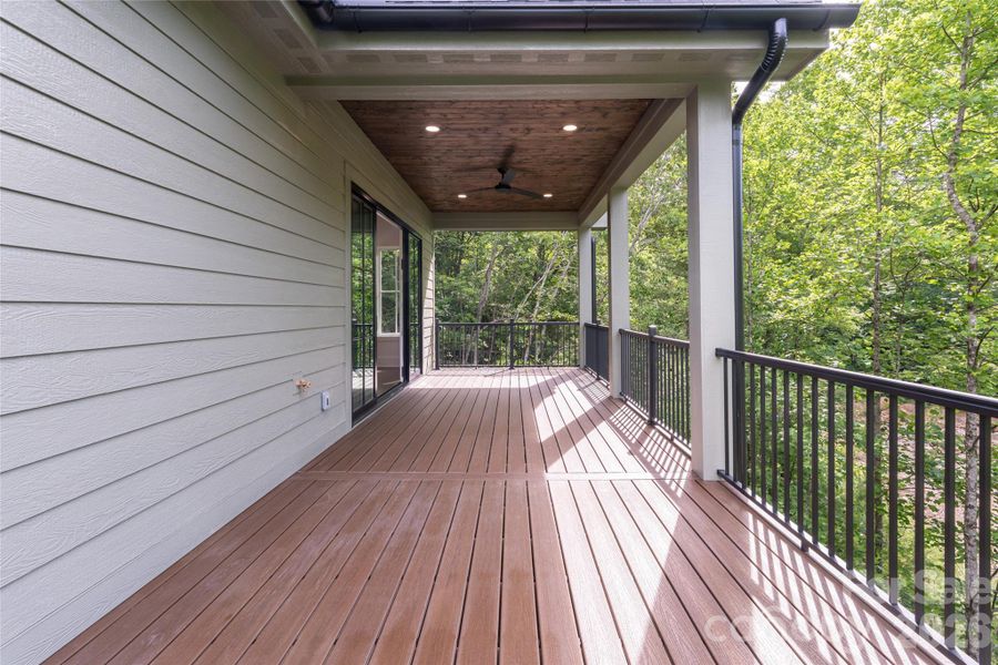 Main level deck