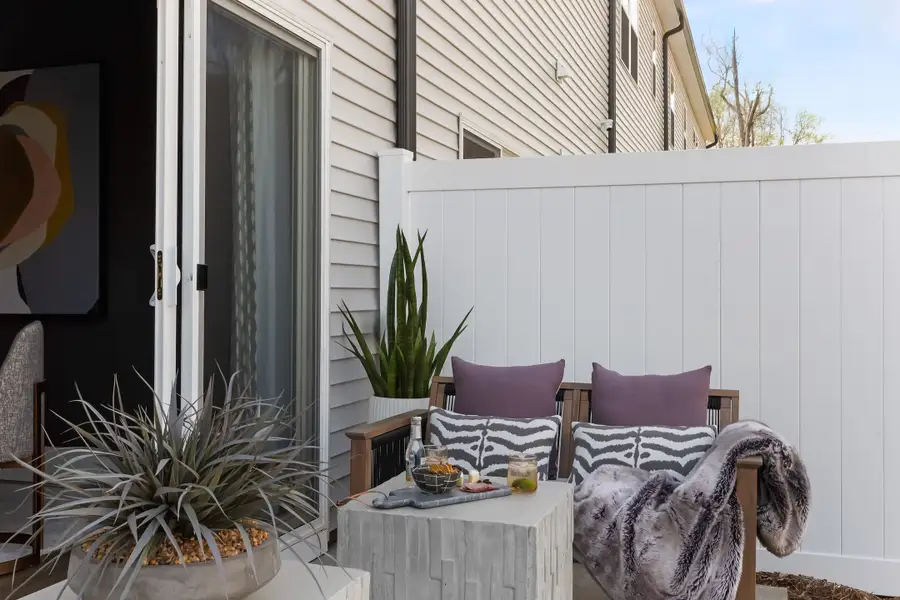 Representative exterior details of a home built from the Conrad by Tri Pointe Homes in Amplitude, Charlotte (Image 2). Representative exterior details of a home built from the Conrad by Tri Pointe Homes in Amplitude, Charlotte (Image 2).