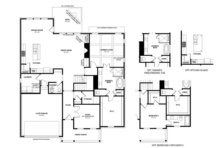 2D floor plan layout of this home in Richvale Estates, Fairview, TN (Image 2). 2D floor plan layout of this home in Richvale Estates, Fairview, TN (Image 2).