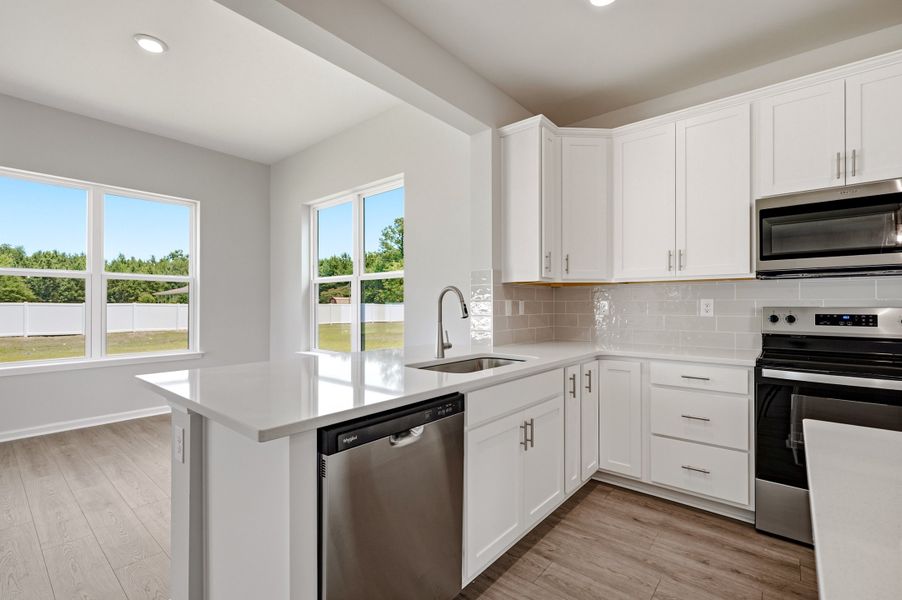 Furnished interior view inside a new home in Ambridge, Conway (Image 6).