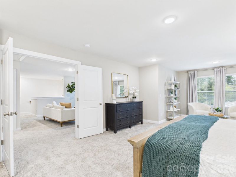 Furnished interior view inside a new home in Kinghurst Cove, Charlotte (Image 31).