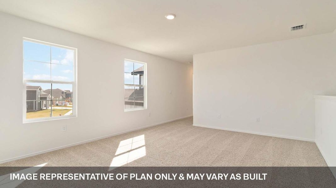Spacious, unfurnished interior of a new home in Valverde, Bastrop (Image 9). Spacious, unfurnished interior of a new home in Valverde, Bastrop (Image 9).