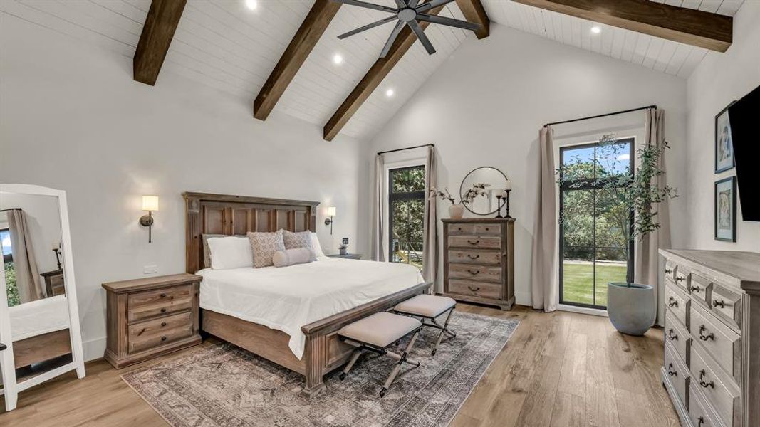 Furnished interior view inside a new home in , Weatherford (Image 28).