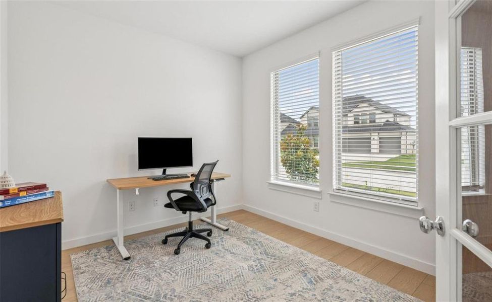 Furnished interior view inside a new home in , Fort Worth (Image 33).