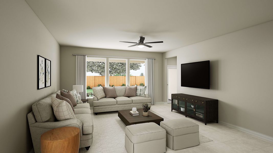 Furnished interior view inside a new home in Mason Woods, Cypress (Image 9). Furnished interior view inside a new home in Mason Woods, Cypress (Image 9).